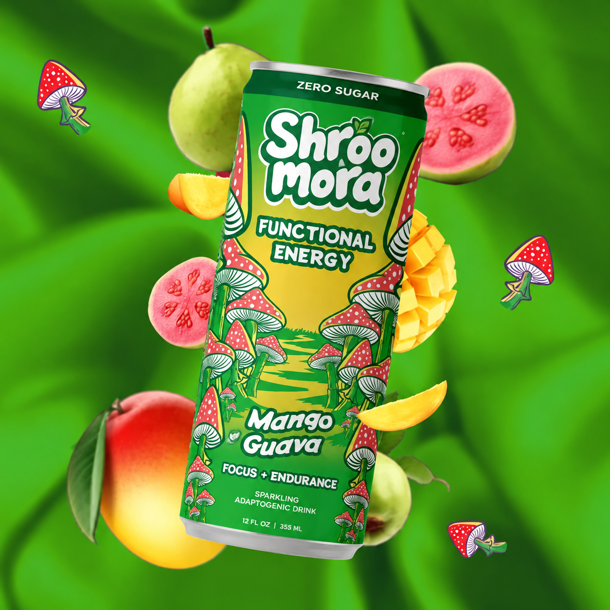 Shroomora Strawberry Lemonade