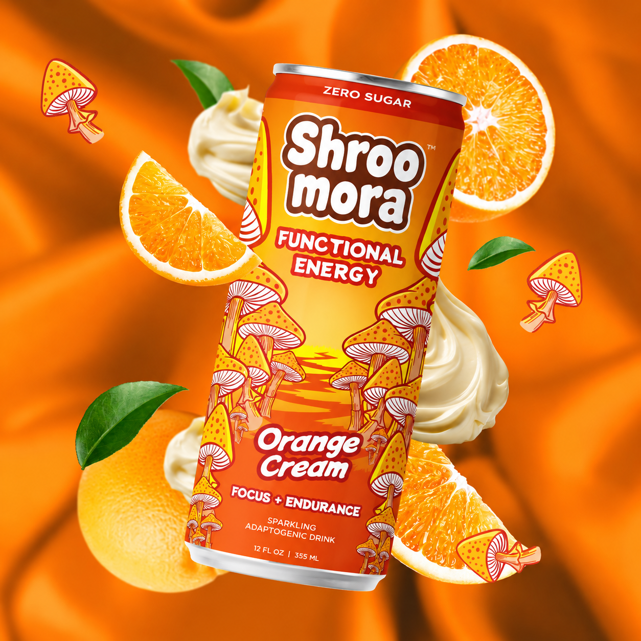 Shroomora Orange Cream